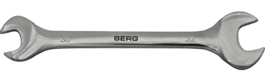 Ключ рожковый Cr-V 30х32мм Berg 48-117 - фото 1 - id-p203068943