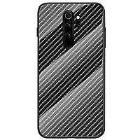 TPU чехол Wicker Gradient для Xiaomi Redmi Note 8 Pro (черный)