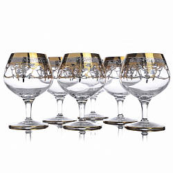 Набір келихів для бренді коньяку 6шт 240ml Модена NGC58SETBRANDY