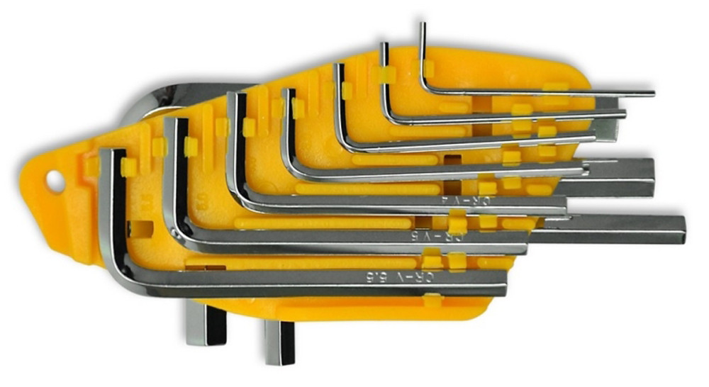 Набір ключів імбусових шестигранних HEX 10шт (1,5 10мм) Technics 49-110 - фото 1 - id-p203069070