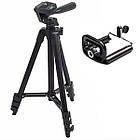 Штатив-тринога 3120 102 см із тримачем для смартфона. Штатив трипод для телефона, фото 4
