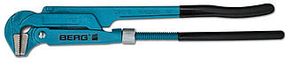 Ключ трубний важільний Cr-V 90° 1 315мм Berg 49-300 |переставний сантехнічний Ключ трубный рычажный Cr-V 90° 1 315мм Berg