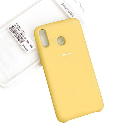 Силіконовий чохол Samsung M10s Soft-touch Yellow, фото 2