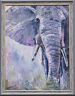 "Слон" холст 60х80 картина масло