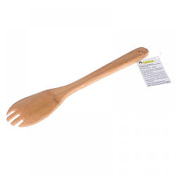 Ложка з зубцями дерев'яна 30cm NRW19SPOON
