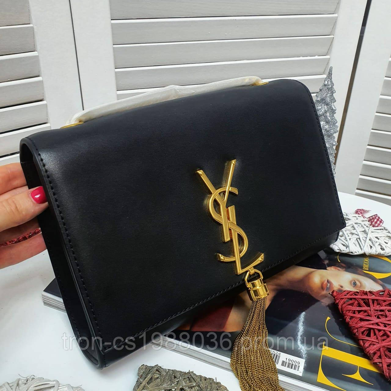 Жіноча сумка Yves Saint Laurent шкіра (репліка)
