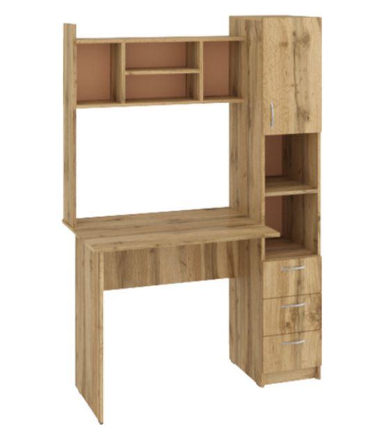 Стол письменный Оксфорд ДСП дуб тахо