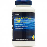 Fish Body Oils 1000 GNC, 180 капсул