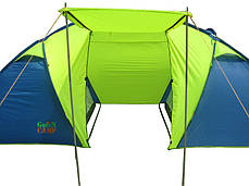 Намет 6ти місний двошаровий для туризму Green Camp 1002, фото 3