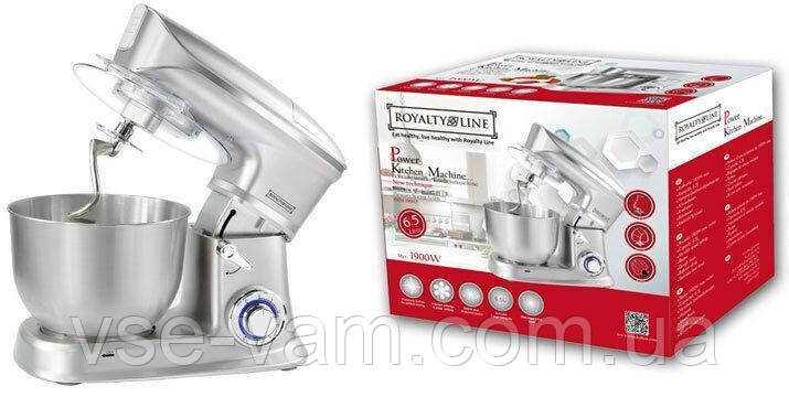 Кухонний комбайн тістоміс Royalty Line RL-PKM-1900 1900Вт