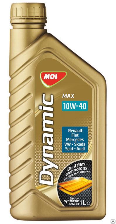 Масло MOL Dynamic Max 10W-40 кан. 1л.