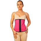 Пояс стягувальний талію KIM KARDASHIAN ST-1118-P (PL+еластан, р-р S-3XL, рожевий), фото 2