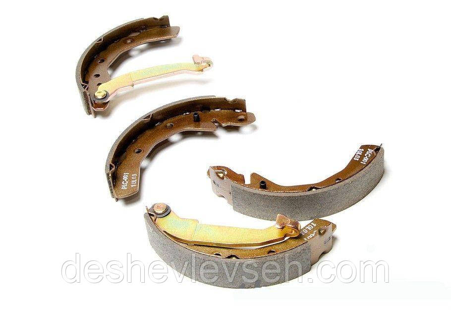 Задня Колодка гальмівний. DEAWOO Lanos MOTOR, 96241680/81 (Корея)