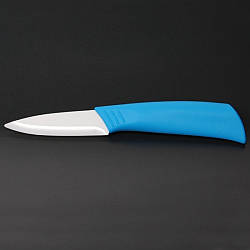 Ніж для очищення овочів керамічний, лезо 8cm NS7KN7 / BLUE