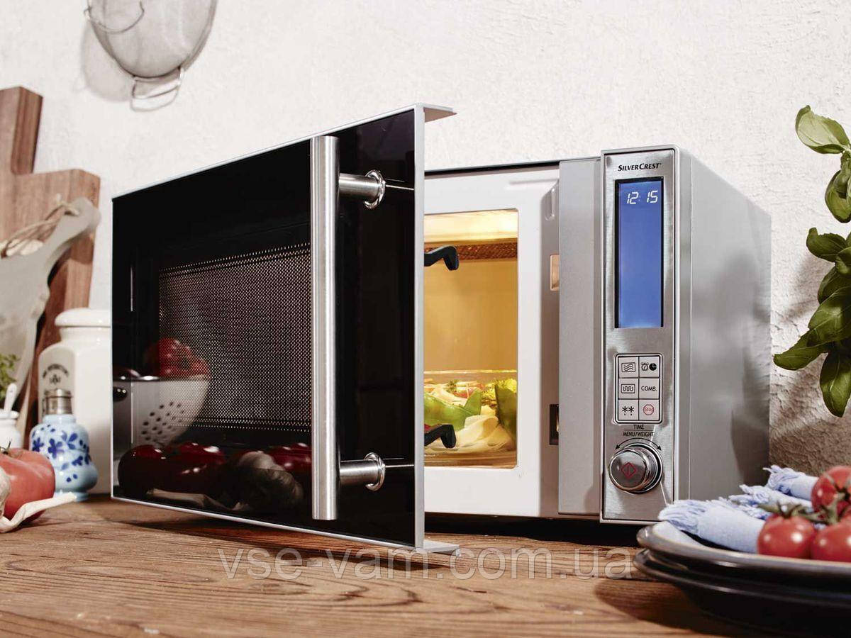 Нова мікрохвильова піч з грилем на 20л SILVERCREST SMW 800, фото 1
