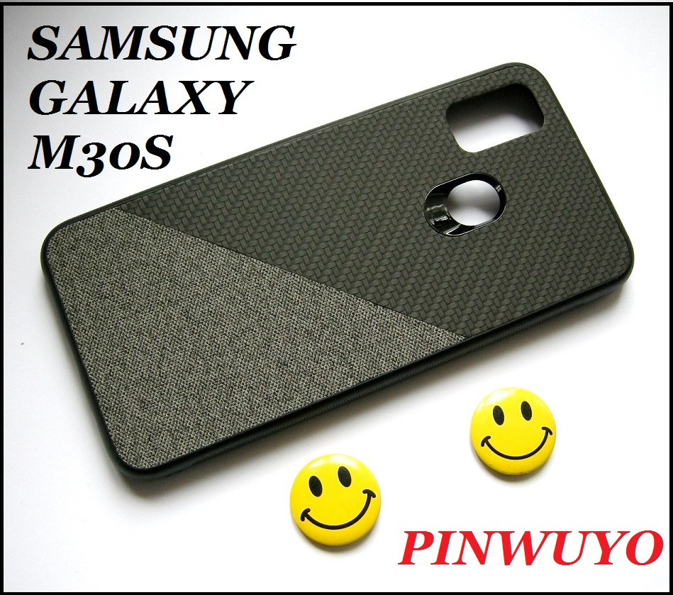 Прочный силиконовый чехол бампер PINWUYO для Samsung Galaxy M30s 2019 черный TPU - фото 1 - id-p1095314392