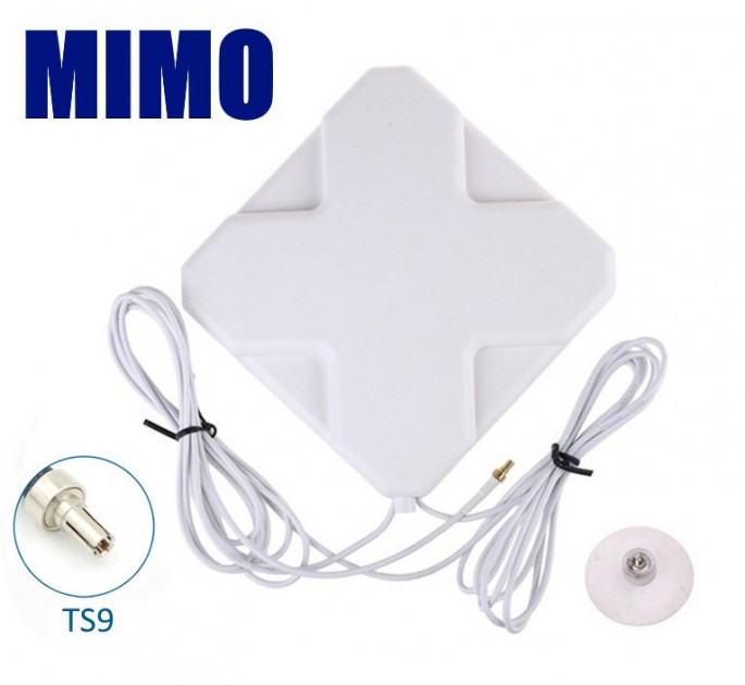 3G/4G LTE MIMO антена з присоском TS9: продажа, цена в Киеве, Одесса ...