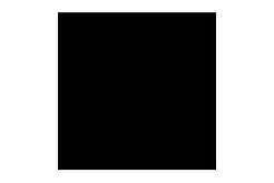 Посилена підкладка для торта чорна квадратна 25 см.