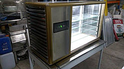 Кондитерська холодильна вітрина Tecfrigo Orizont б/у, вітрина кондитерська бу, холодильна настільна вітрина