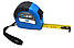 Рулетка 3м 16мм S-Line 15-113 прогумований корпус з фіксатором строительная будівельна, фото 3