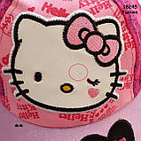 Кепка Hello Kitty для дівчинки. 50-54 см, фото 4