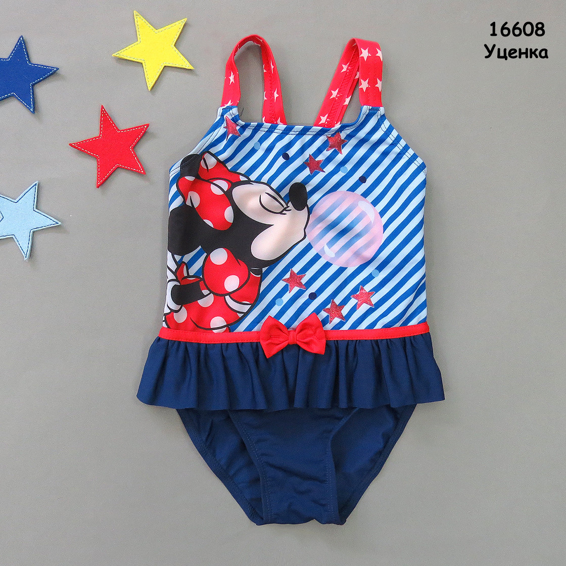 Купальник Minnie Mouse для дівчинки. 98 см
