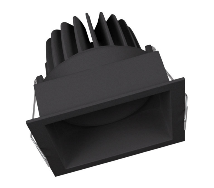 Світлодіодний світильник SP SQUARE DK ADJ 8W 3000K IP20 650Lm BK вбудовується, OSRAM, Ledvance 4058075114067
