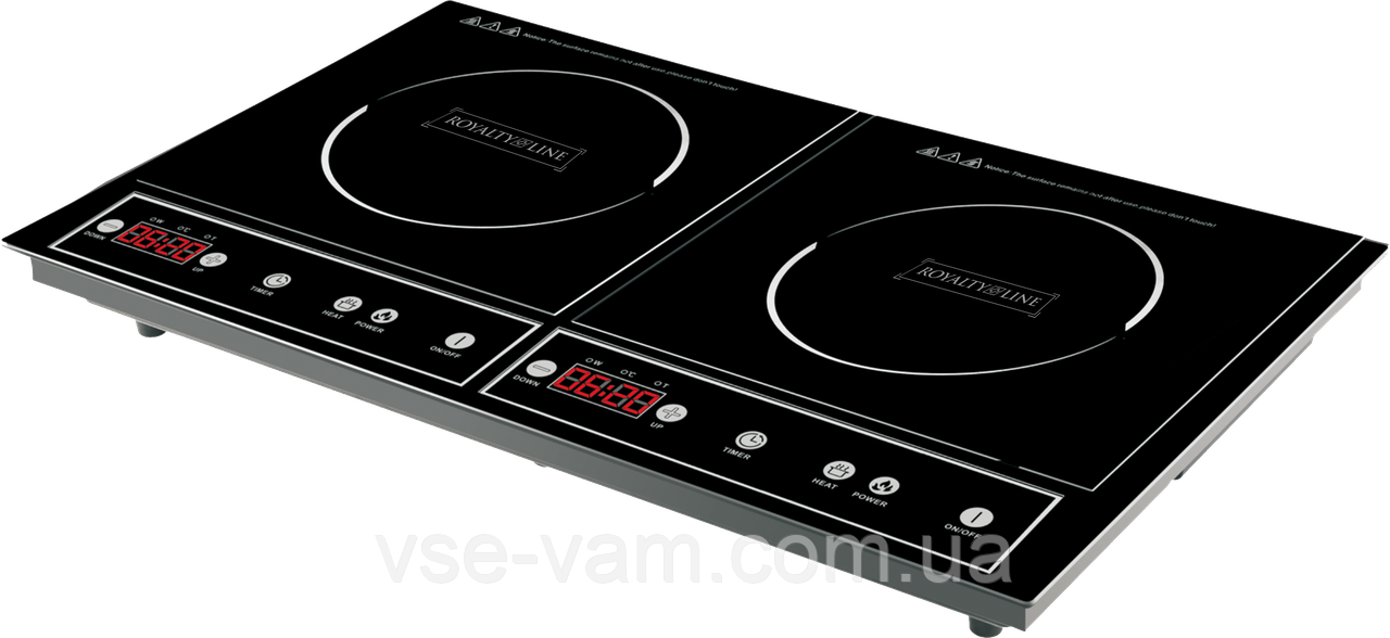 Плита індукційна Royalty Line RL-EIP4000.1 1400+2000 Вт, фото 1