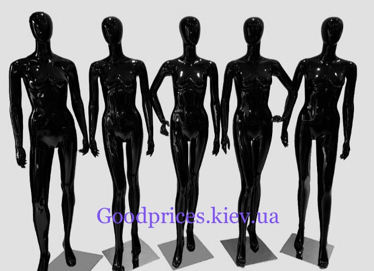 Купить Манекены женские чёрные глянцевые, цена 6560 грн — Prom.ua (ID ...