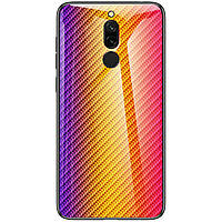 TPU чехол Wicker Gradient для Xiaomi Redmi 8 (золотой)