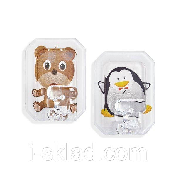 Набір гачків на липучці Bager Animals Mix 2 шт BG-206