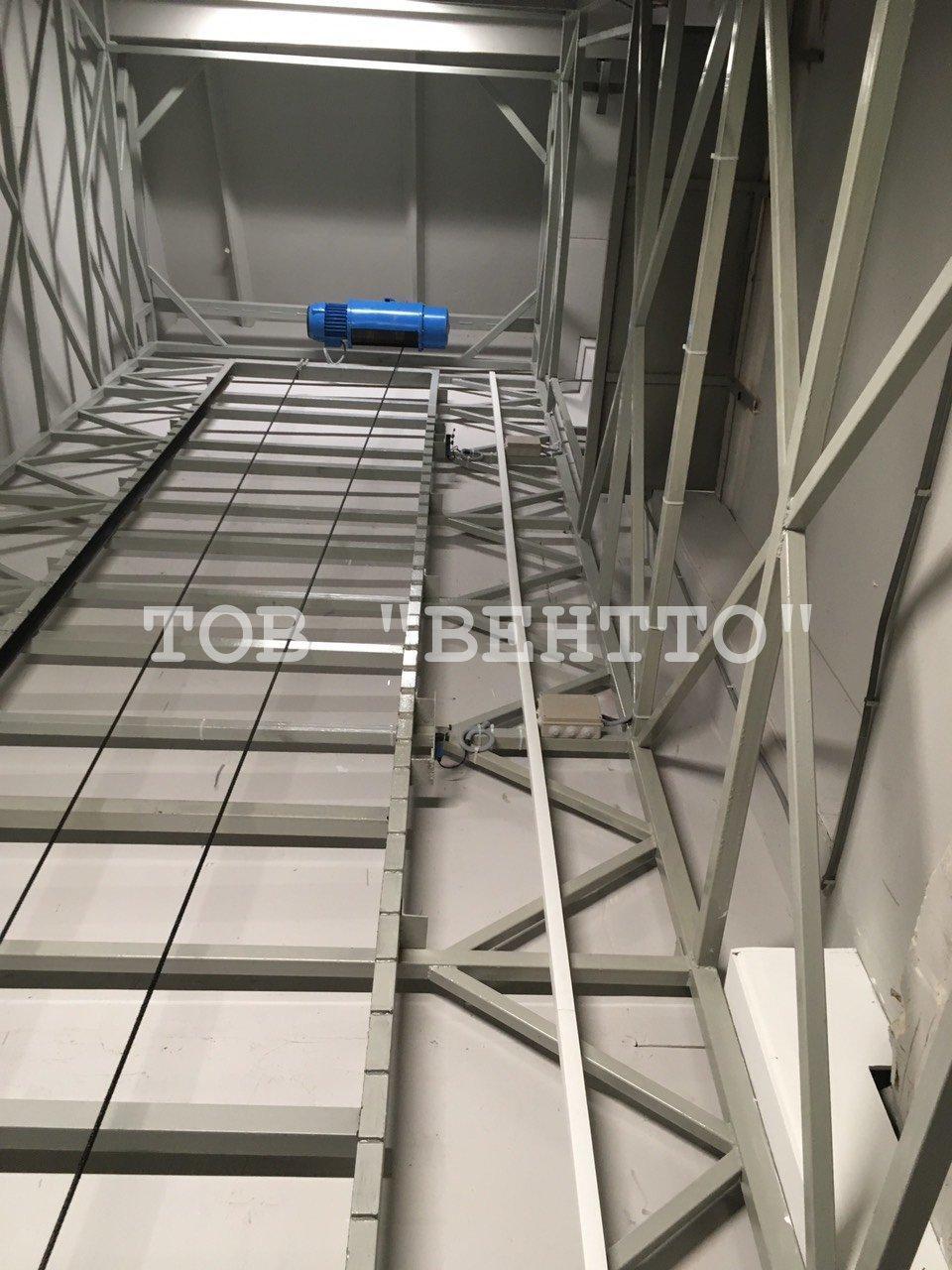 Грузовой лифт внутри здания в готовую кирпичную шахту 600 кг - фото 7 - id-p1095435101