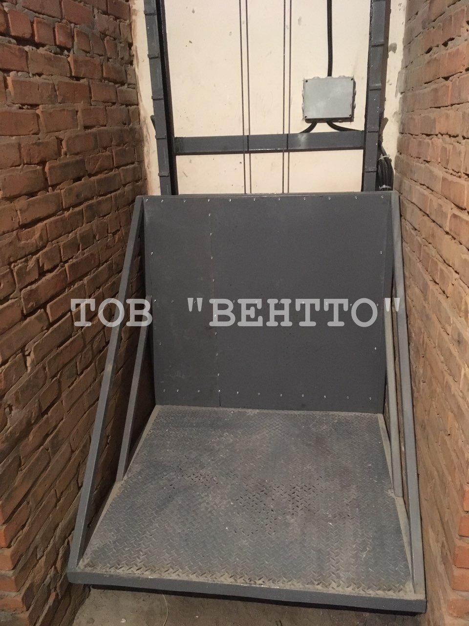 Малый грузовой лифт в готовую кирпичную шахту 300 кг - фото 5 - id-p1095435103