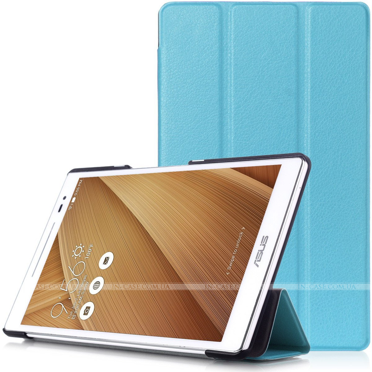Чехол Slimline Portfolio для ZenPad 8.0 Z380C, Z380KL, Z380M Light Blue