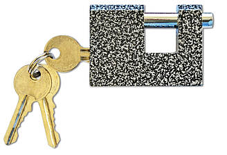 Замок навісний зміцнений з прямою дужкою Extra Lock 60мм Technics 70-099 |Замок навесной усиленный с прямой дужкой Extra Lock