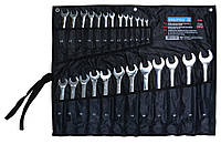 Набір ключів ріжково-накидних у тканинному чохлі Cr-V 25 шт. (6-32 мм) Berg 48-974 |набір інструментів Набор ключей