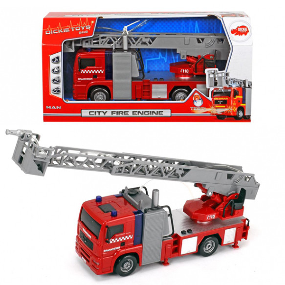 Пожежна машинка City Fire Engine 31 см з водою Dickie 3715001