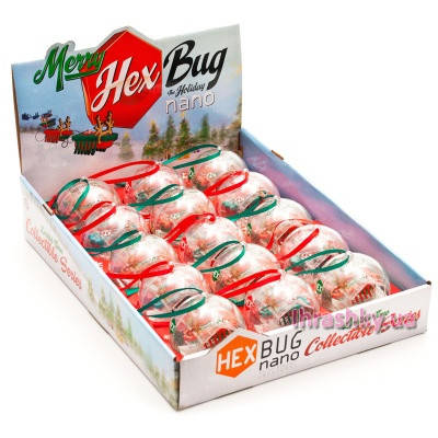 Новорічний наноробот жук hexbug, фото 1