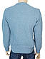 Однотонний чоловічий светр Trist Star 5253 Petrol блакитного кольору, фото 3