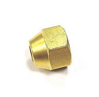 Гайка 1/4" SAE латунна накидна для кондиціонерів Китай