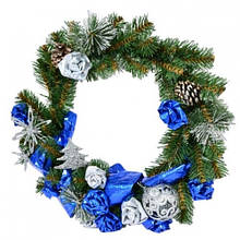 Вінок Yes! Fun з прикрасою Зимовий вінтаж d-35 см