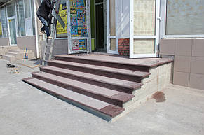 Крыльцо из гранита, Запорожье. 2