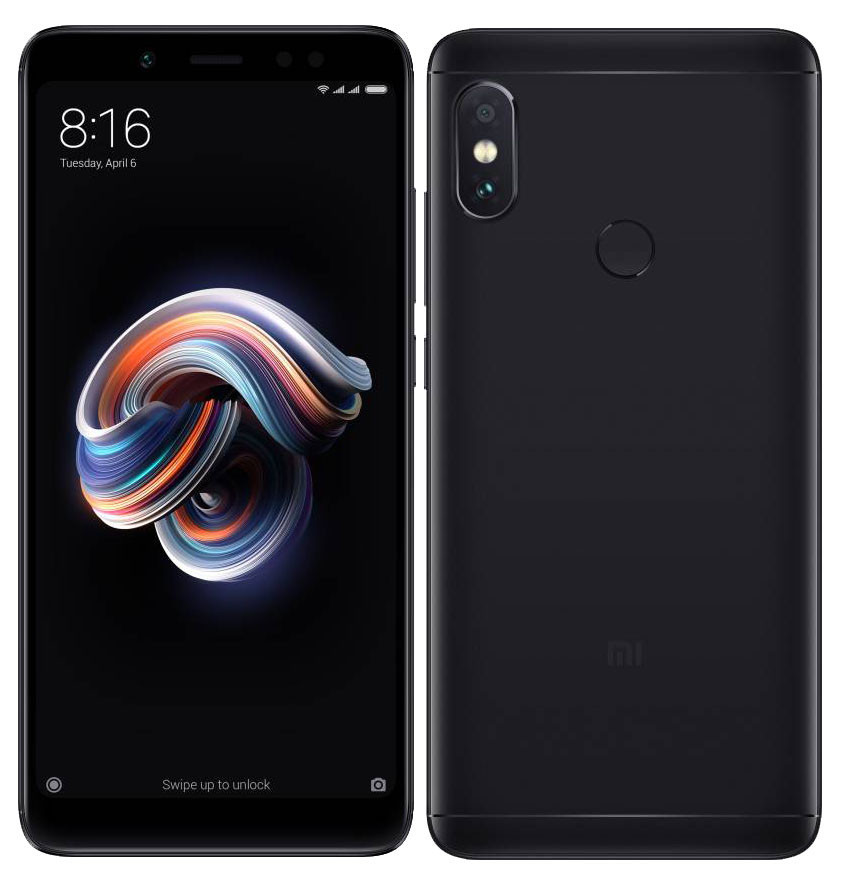 Смартфон Xiaomi Redmi Note 5 6/64GB Black Global Rom