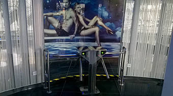 Установка турникета CENTURION в спорткомплексе Царский г. Киев 4