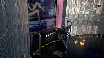 Установка турникета CENTURION в спорткомплексе Царский г. Киев 5