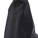 Ручка кпп з чохлом лаштунки 5 ступенів Skoda Octavia Tour 1.8 t, 1.9 tdi, 2.0 чорна, фото 6