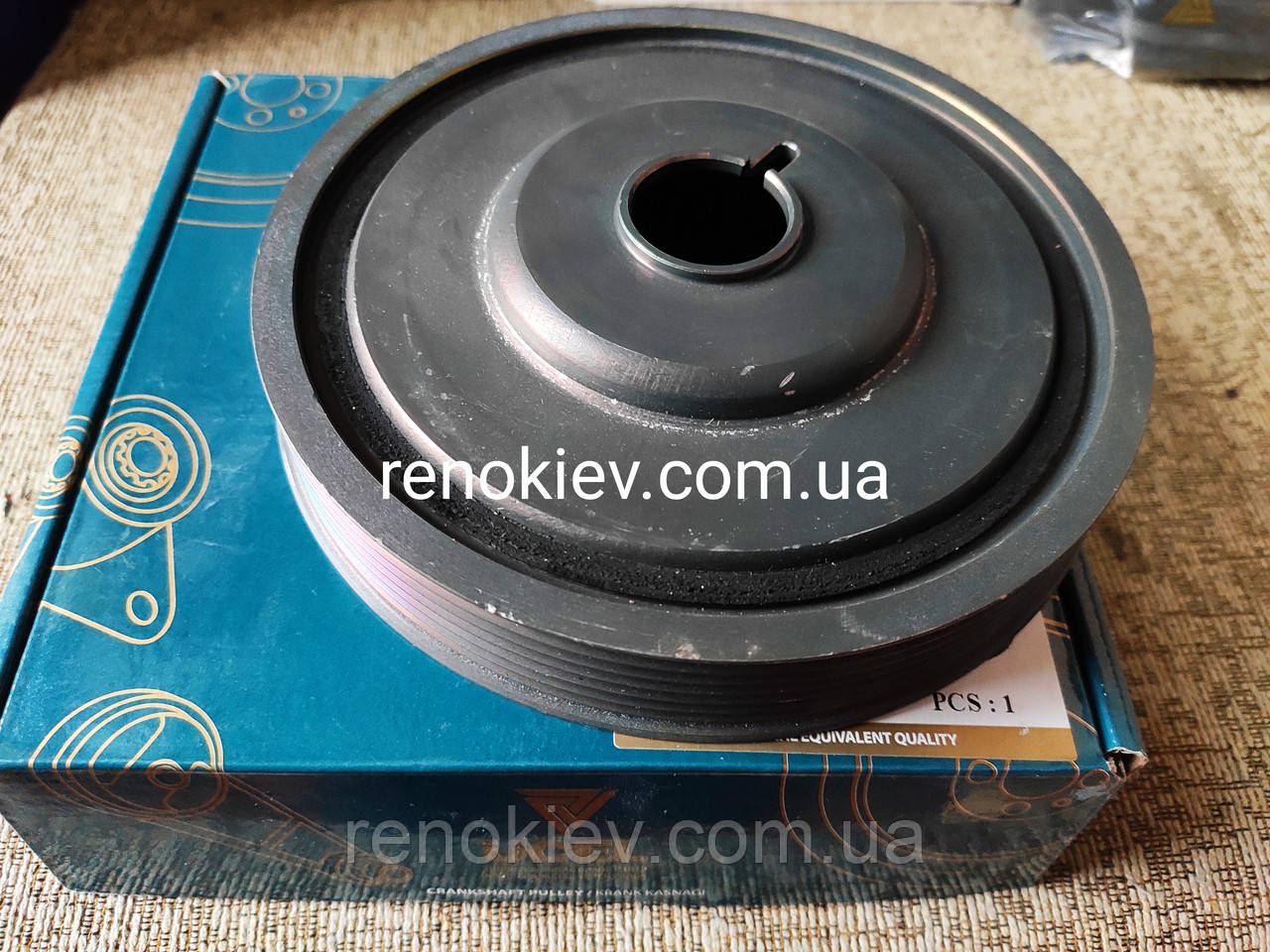 Шків колінвала Renault Logan Kangoo Clio II Megane 1.5dCi 1.6 16V (6PK)