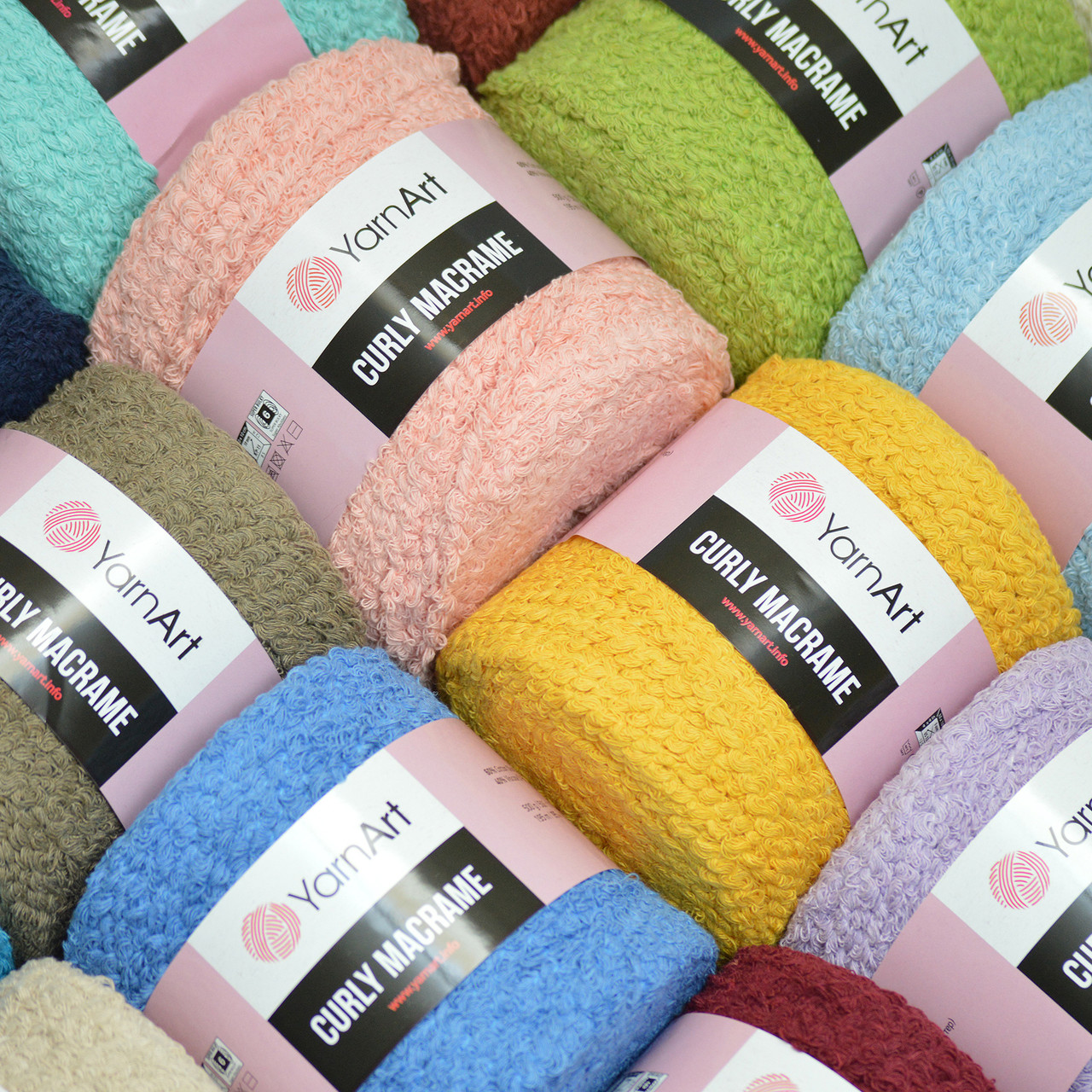 НОВИНКА! Пряжа YarnArt Curly Macrame. Новости компании «CandyYarn