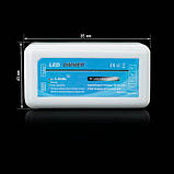 Блок диммера LED стрічки 12А 3 зони радіоуправління (б/пульта) для контроллеру 43009 (демонтований з об'єкту), фото 2