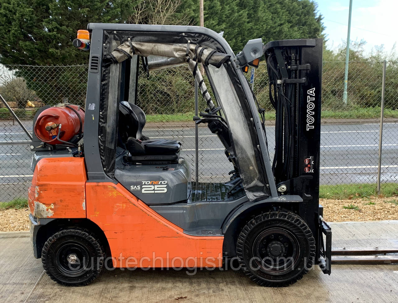 Газовий навантажувач Toyota 02-8 FGF 25., фото 1